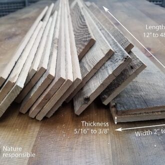 Panneaux muraux en bois de grang