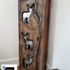 Armoire de chasse et ses 3 chevreuils