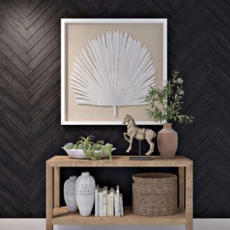 Bois Style Herring Bone/Chevron Noir